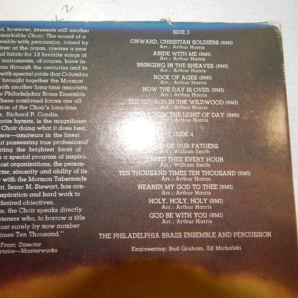 31 Great Hymns; The Mormon Tabernacle Choir; Rocke of Ages; The Philadelphia Bra - Picture 6 of 6
